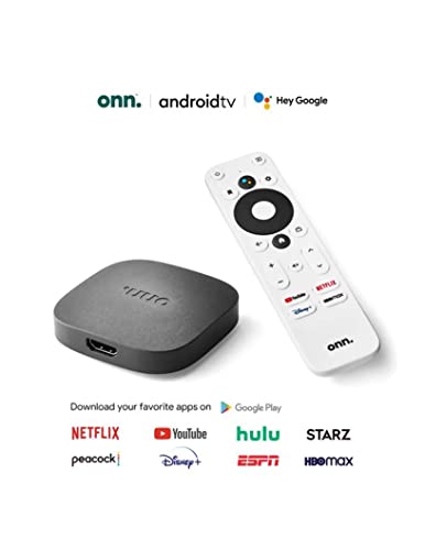 4K Android TV Streaming Device Voice Remote