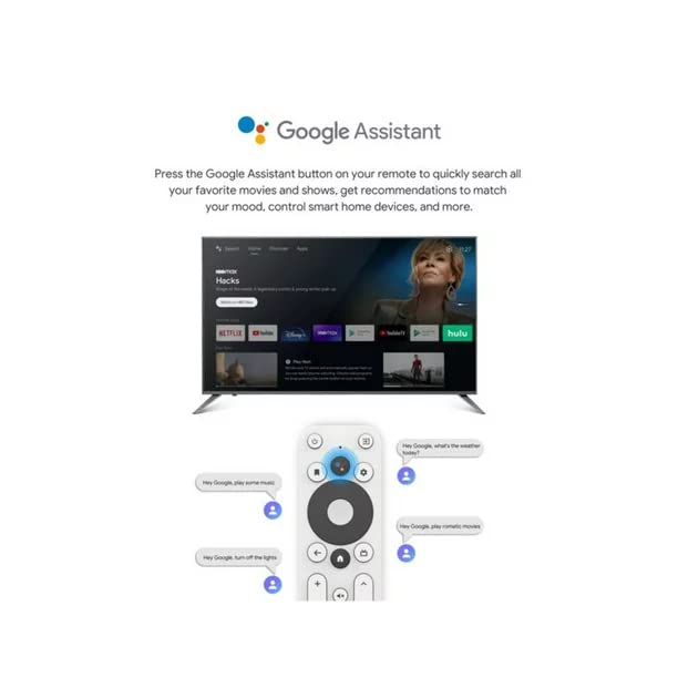4K Android TV Streaming Device Voice Remote