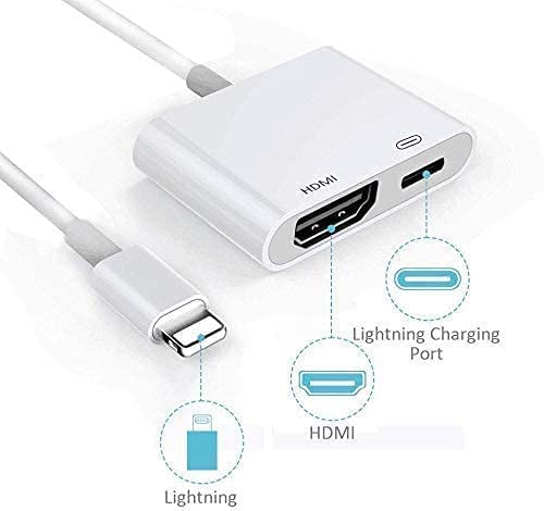Lightning to HDMI Adapter 1080P HD Display Cable