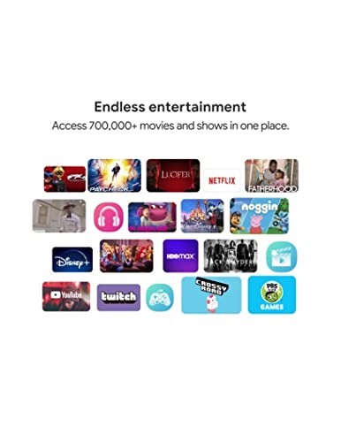 4K Android TV Streaming Device Voice Remote