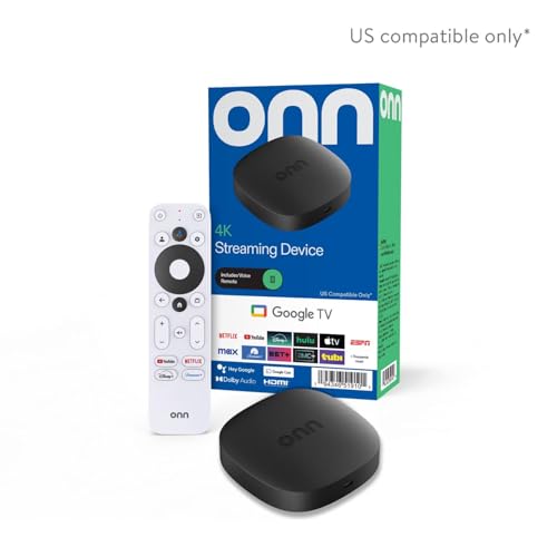 4K Streaming Device Google TV Voice Remote