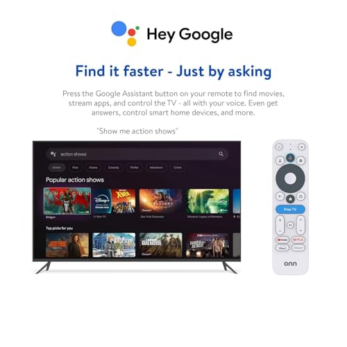 4K Streaming Device Google TV Voice Remote