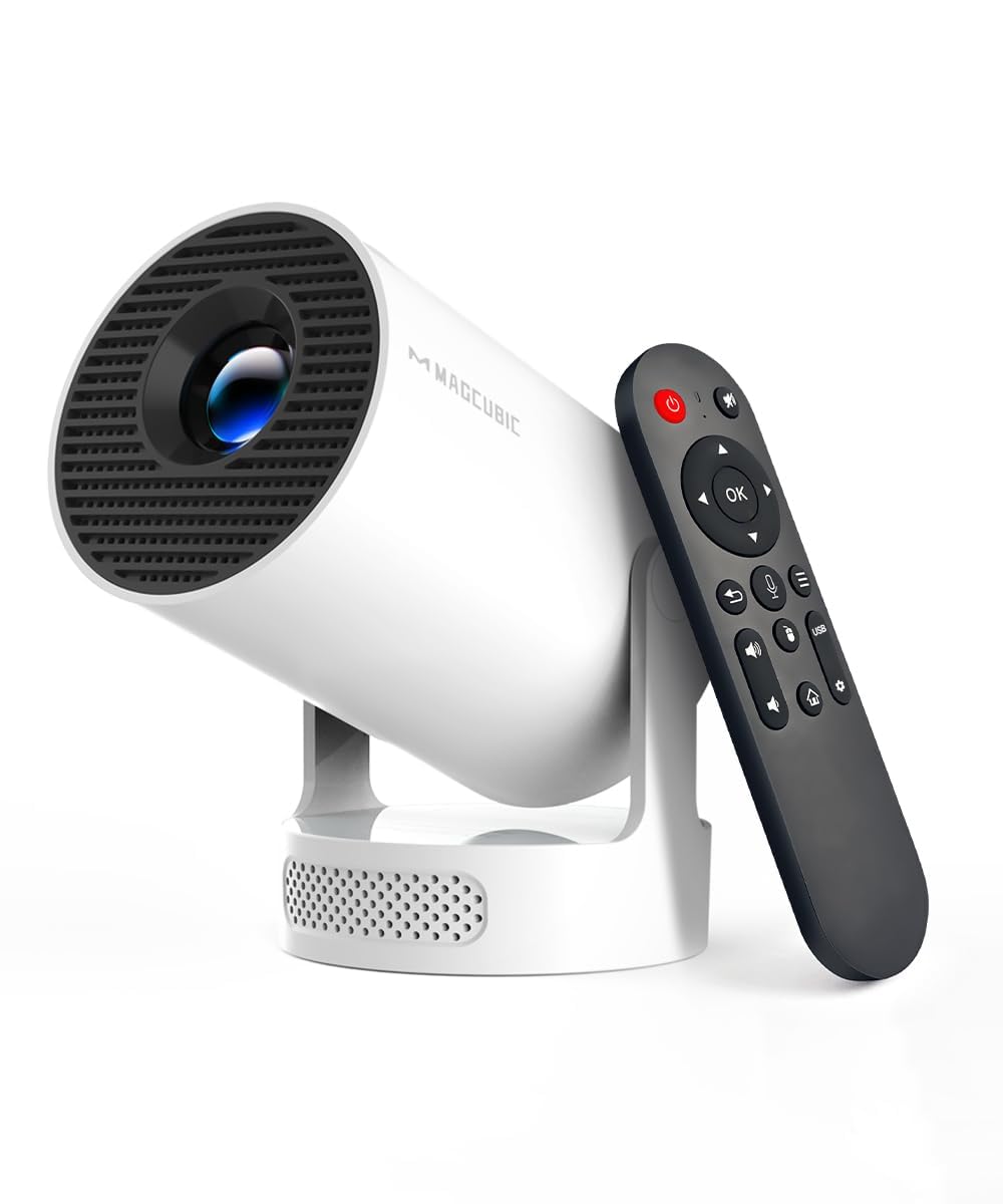 Mini Projector 4K WiFi 6 Bluetooth 5.4