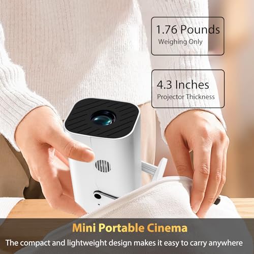 Mini Smart Projector WiFi Bluetooth 1080P