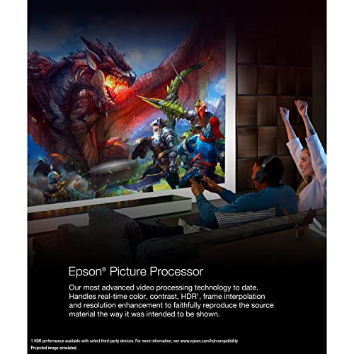 4K Laser Projector HDR10+ HDMI 2.1