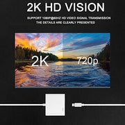 Lightning to HDMI Adapter 1080P HD Display Cable