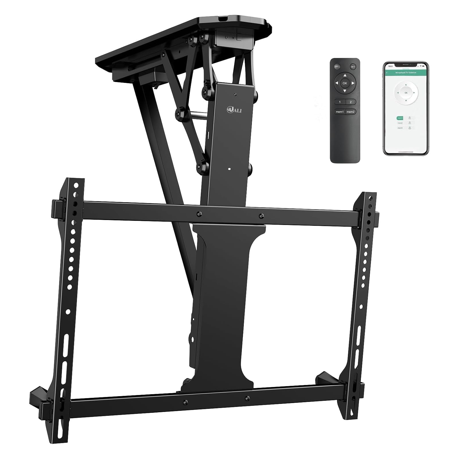 Adjustable TV Ceiling Mount 23–90 Inch