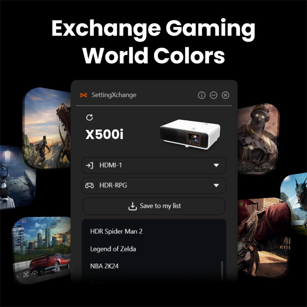 BenQ 4K HDR Gaming Projector