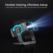 4K Smart Projector 2000 ANSI WiFi Bluetooth