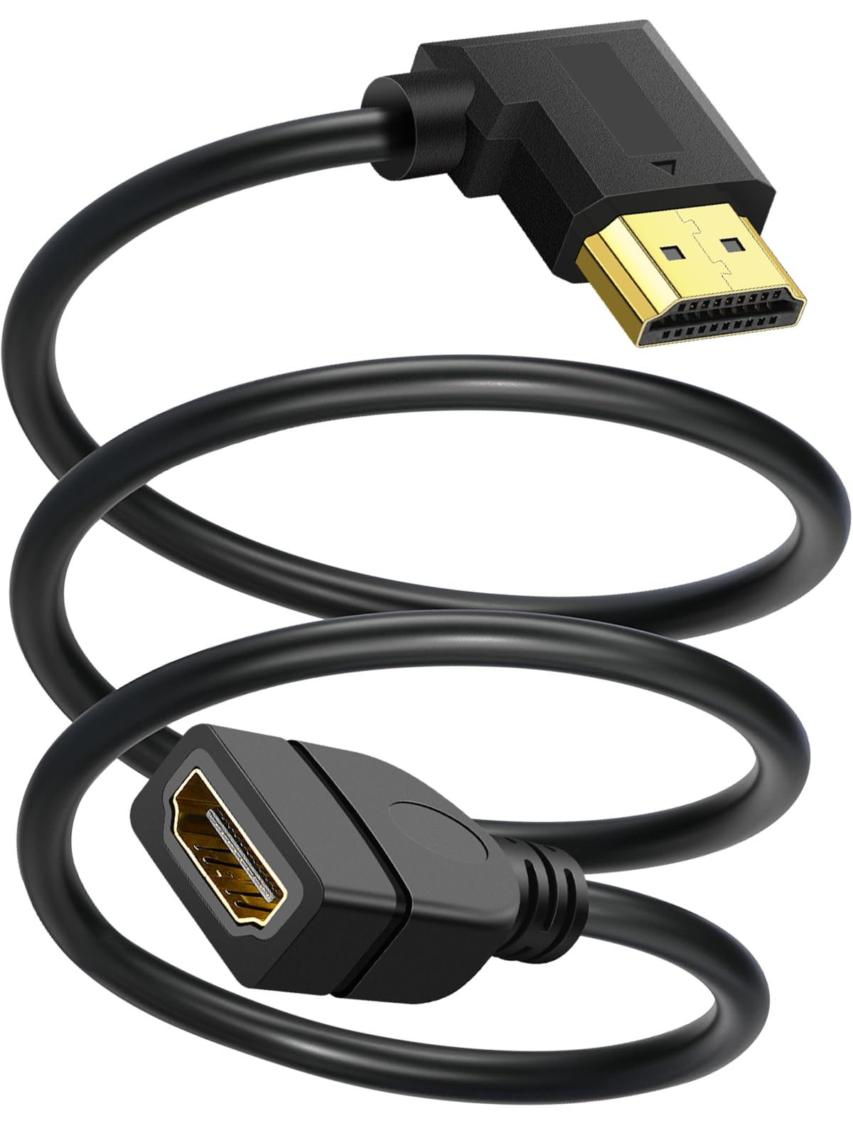 90° HDMI Extension Cable Male to Female