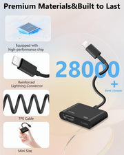 Lightning to HDMI Adapter 1080P AV Cable