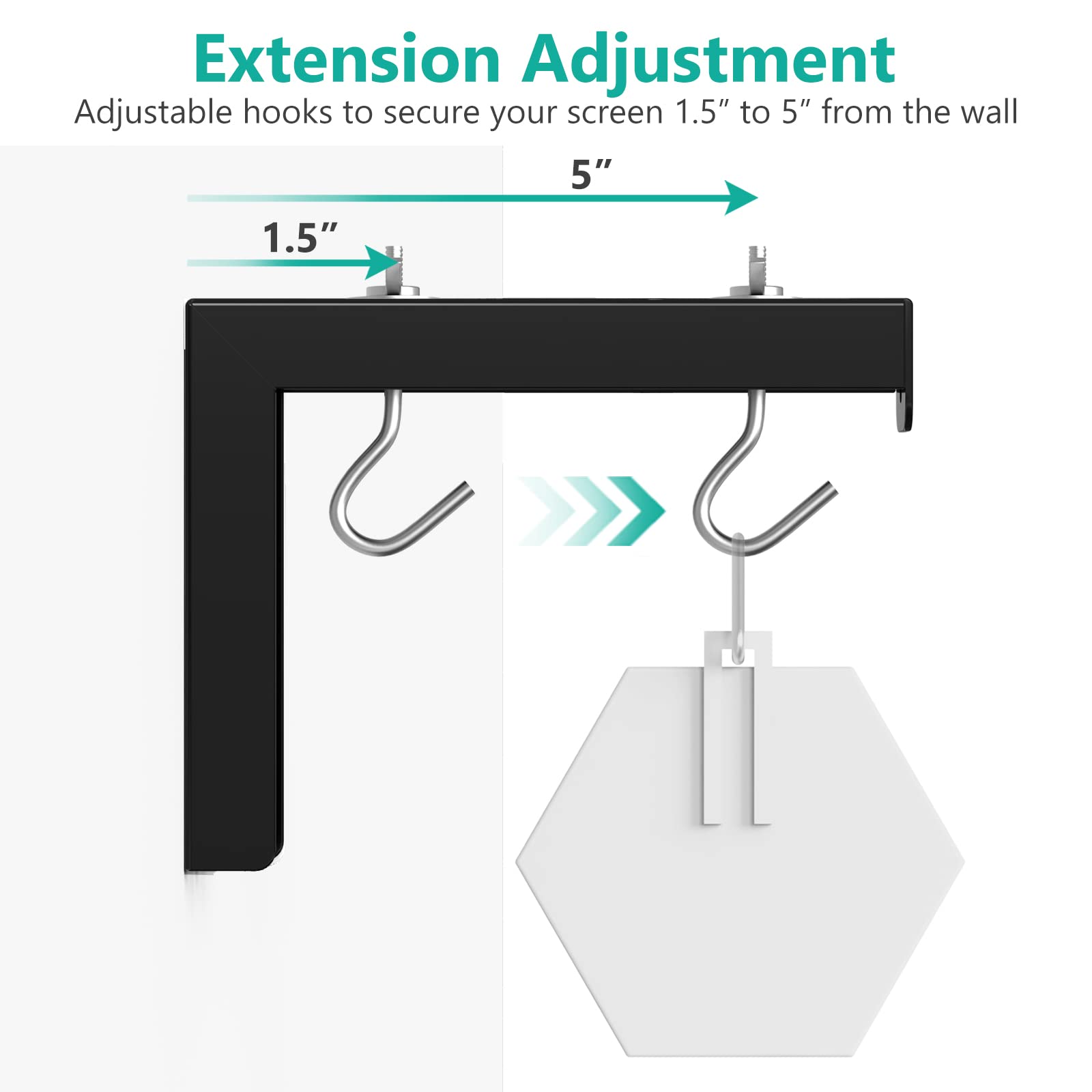 Universal Projector Screen Ceiling Mount