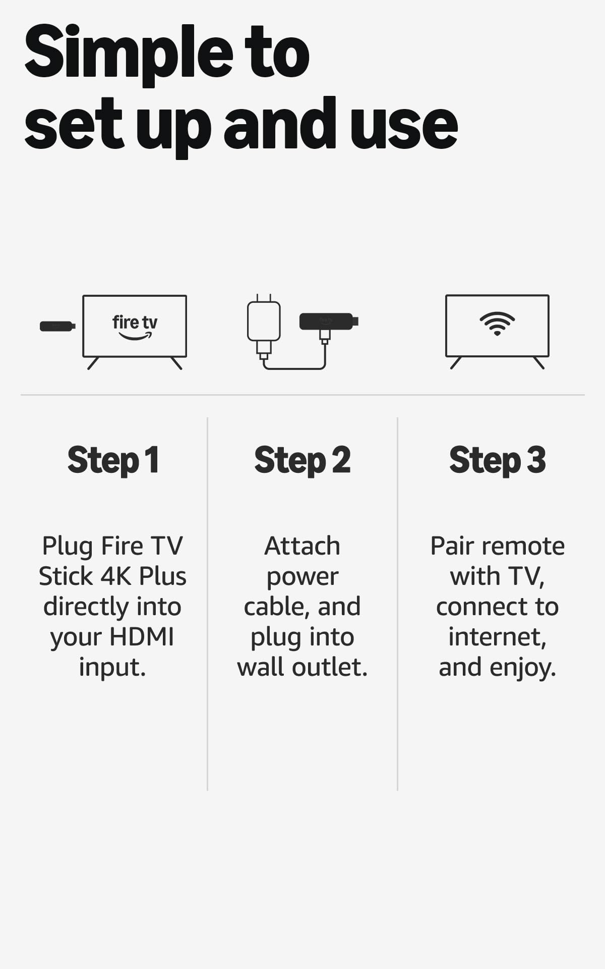 4K Streaming Stick WiFi 6 Voice Remote