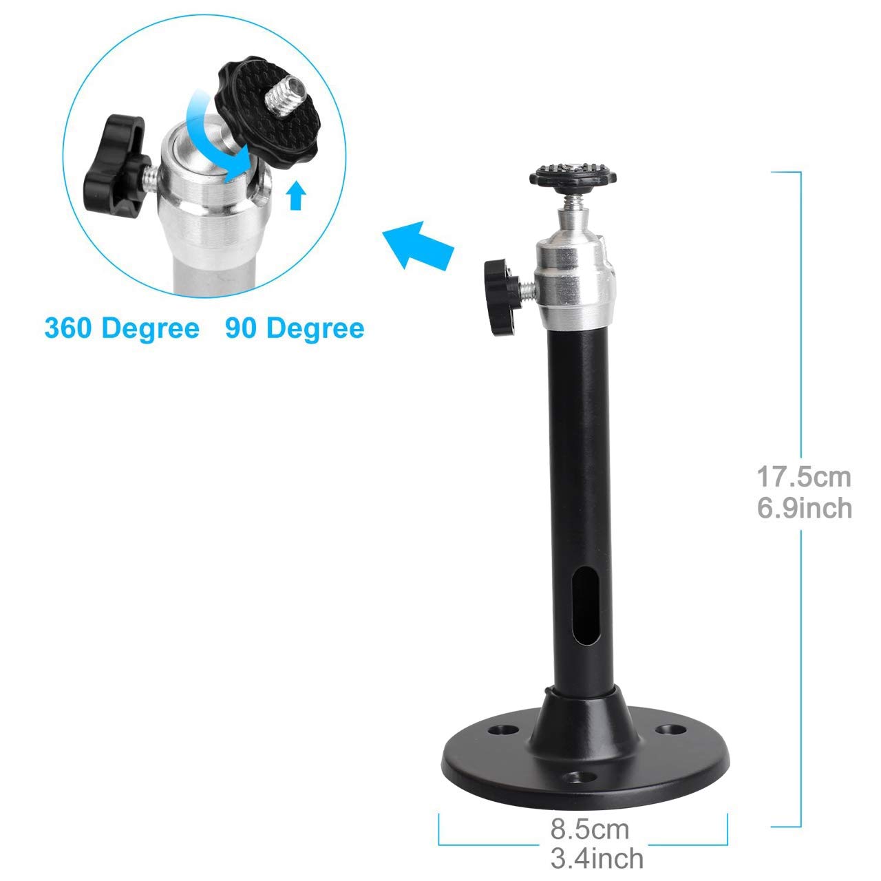 Mini Projector Ceiling Mount Stand 175mm