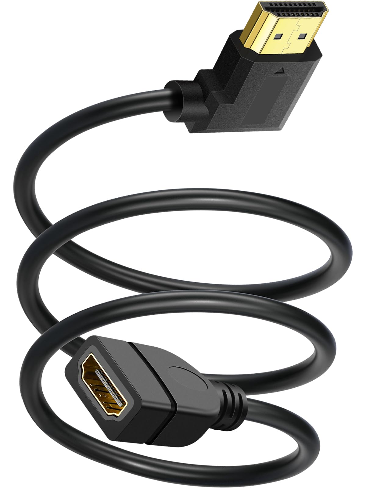 90° HDMI Extension Cable Male to Female