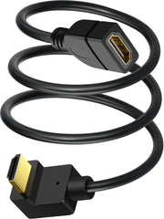 90° HDMI Extension Cable Male to Female