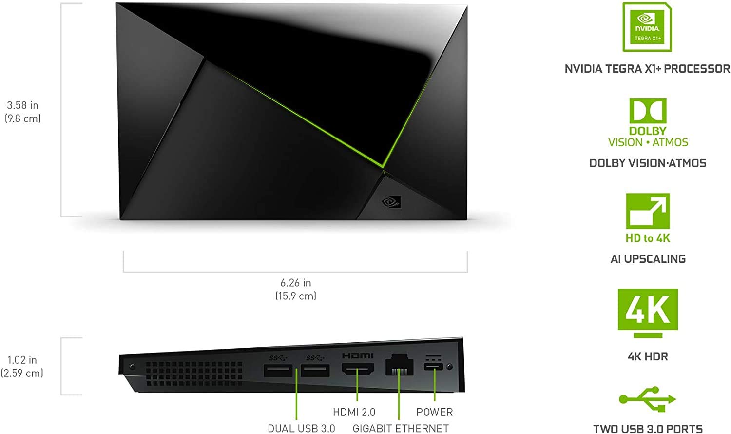 4K HDR Streaming Media Player AI Upscaling