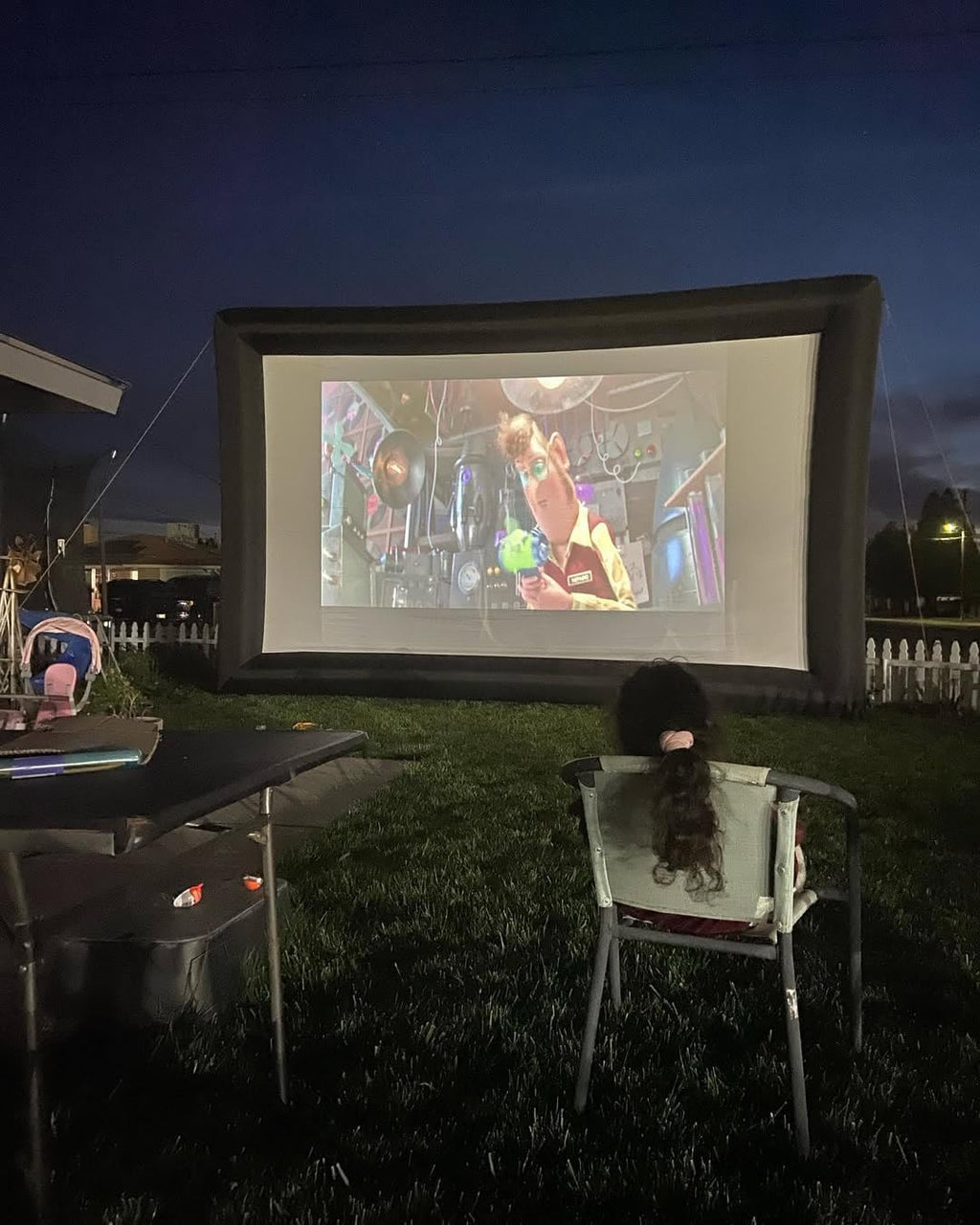 Inflatable Outdoor Projector Screen Front & Rear Projection
