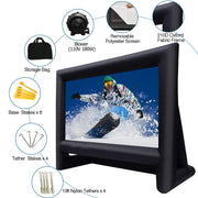 Inflatable Outdoor Movie Screen Front & Rear Projection