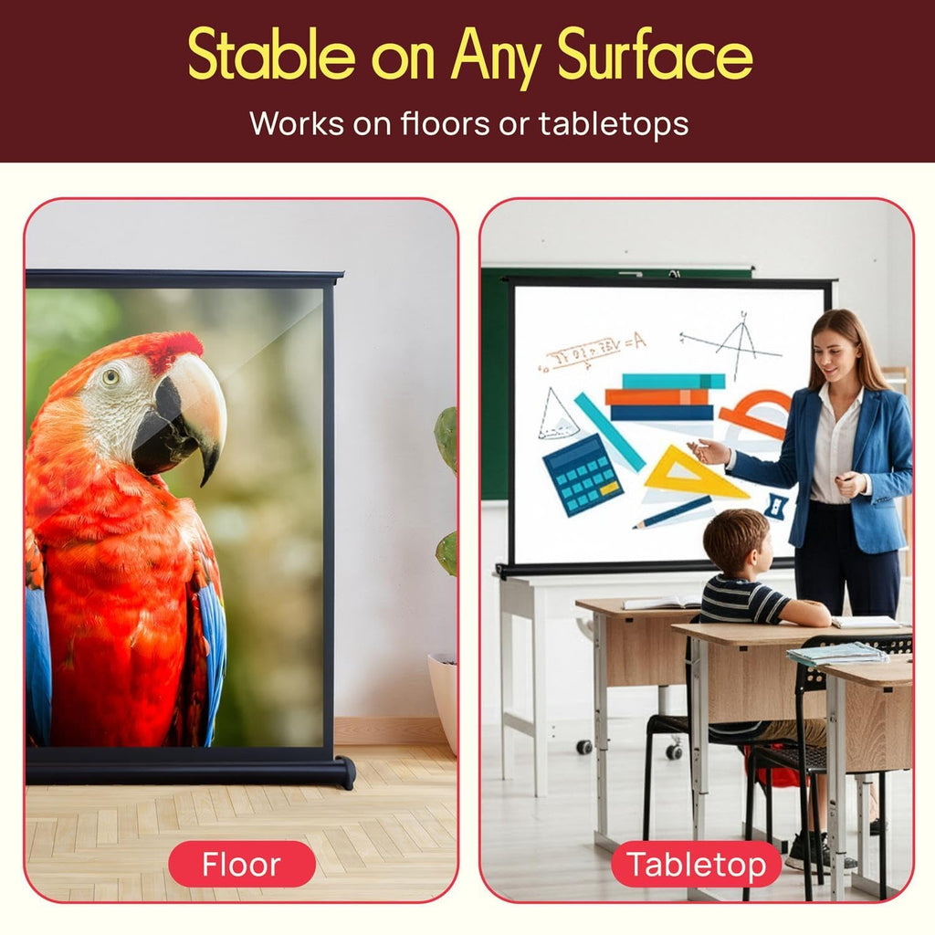 100 Inch Manual Pull Down Projector Screen