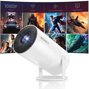 Mini Projector WiFi Bluetooth 1080P HD