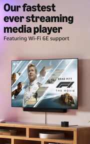 4K Streaming Media Cube WiFi 6E Alexa Control