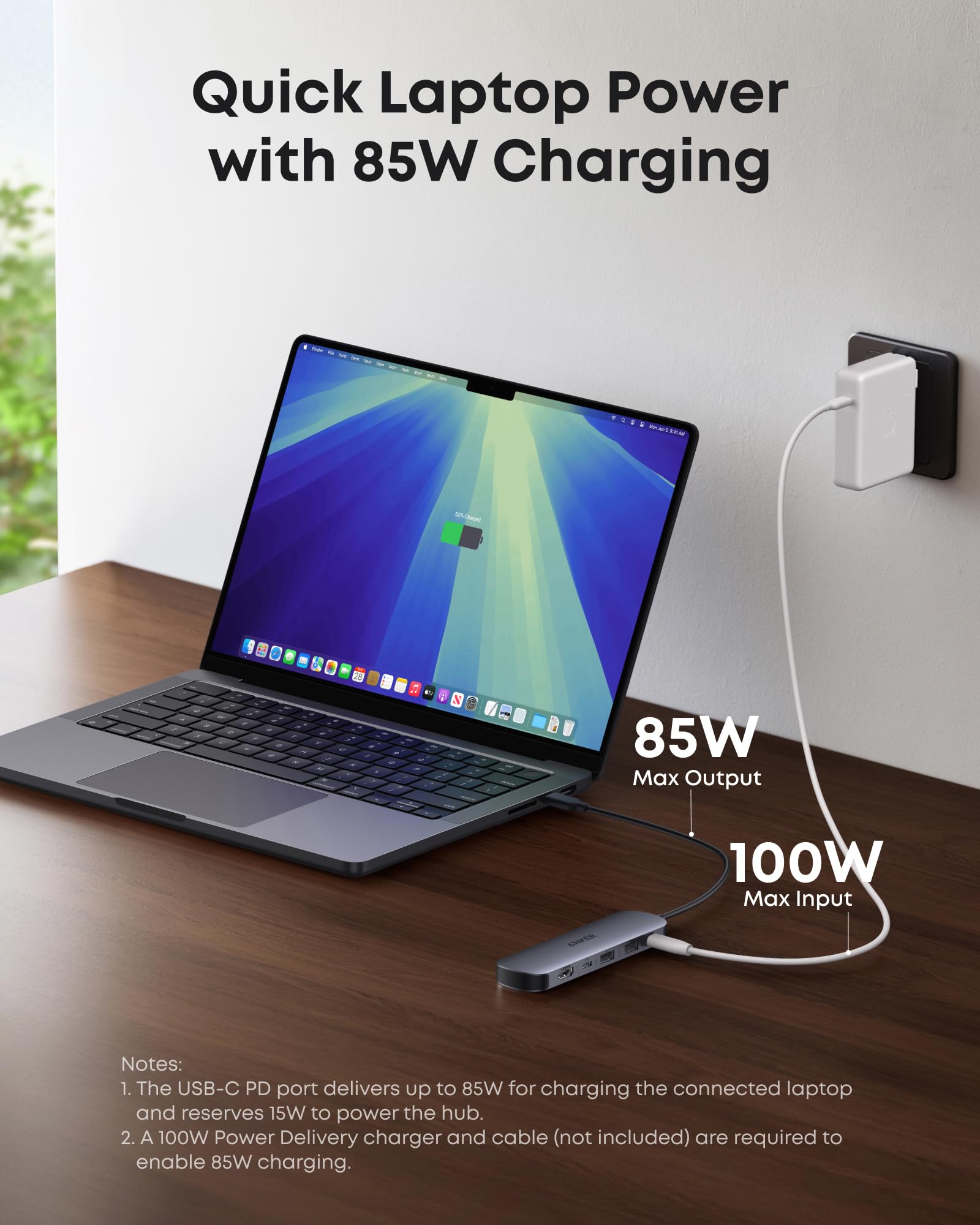 7-in-1 USB-C Hub 4K HDMI PD 85W