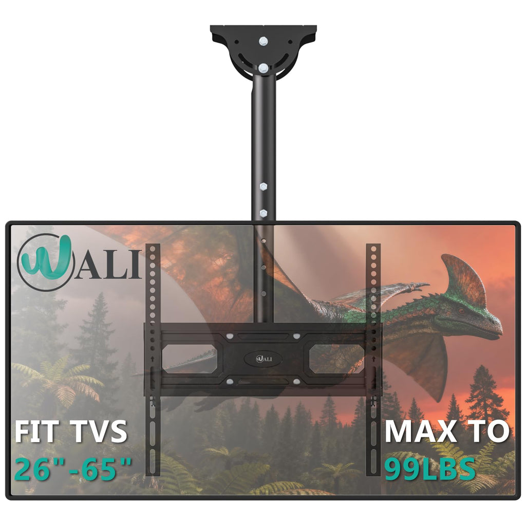 Adjustable TV Ceiling Mount 23–90 Inch