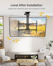 monTEK Electric Ceiling TV Mount
