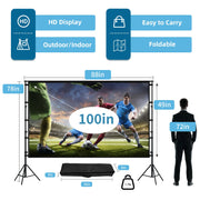 TOWOND Projector Screen and Stand