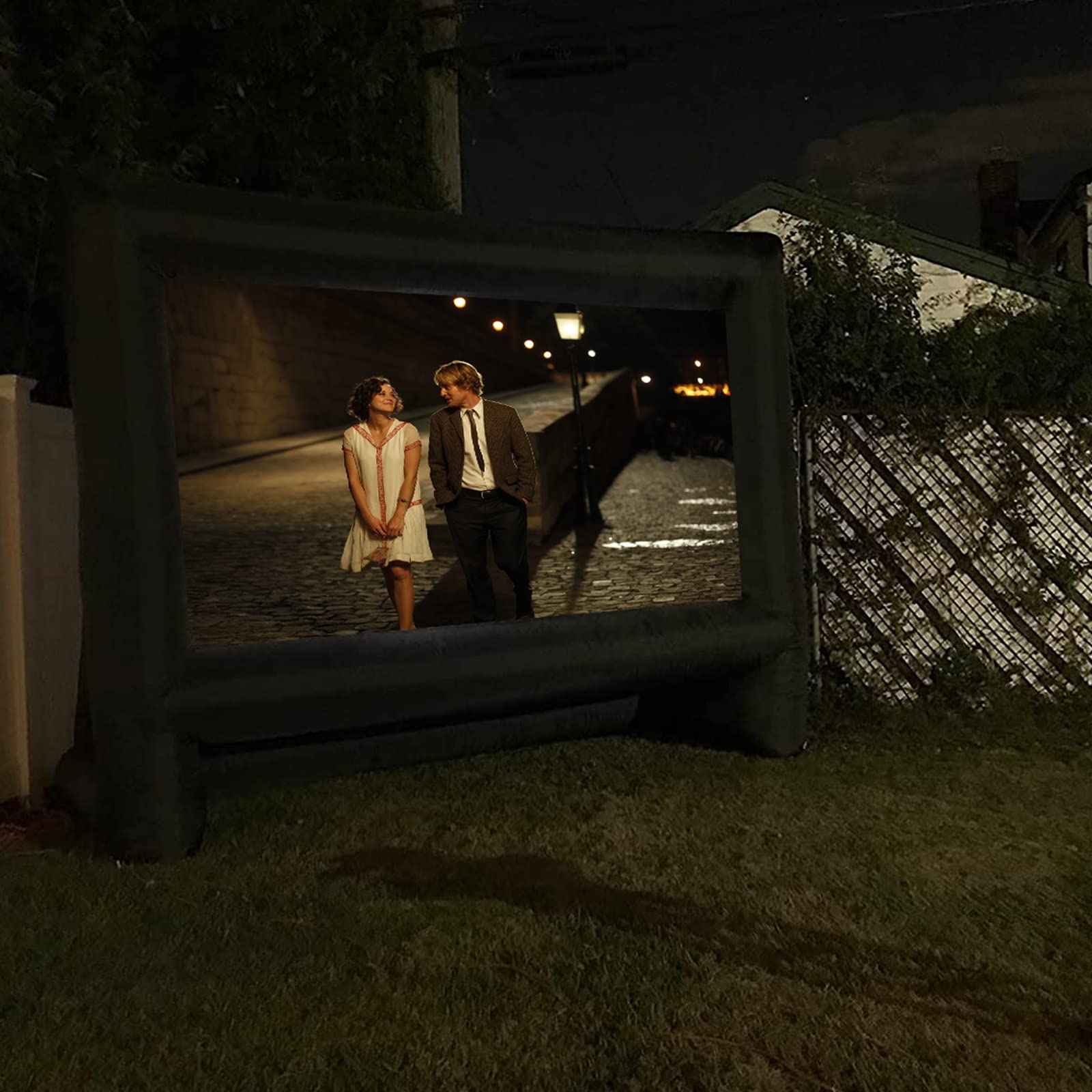 Inflatable Outdoor Movie Screen Front & Rear Projection