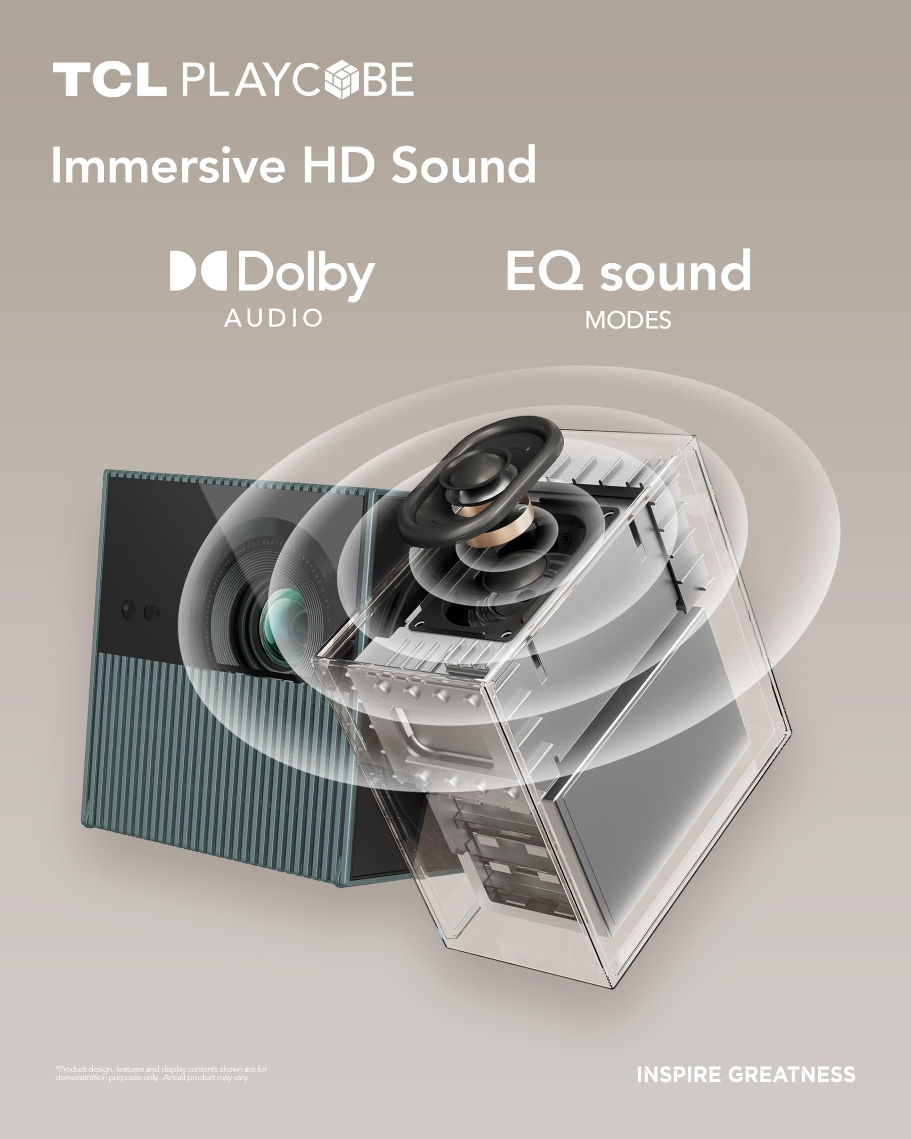 Portable DLP Projector 1080P 4K Support