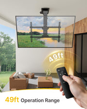 monTEK Electric Ceiling TV Mount