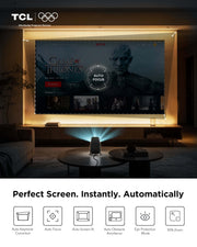 Smart Projector 1080P 4K WiFi Bluetooth
