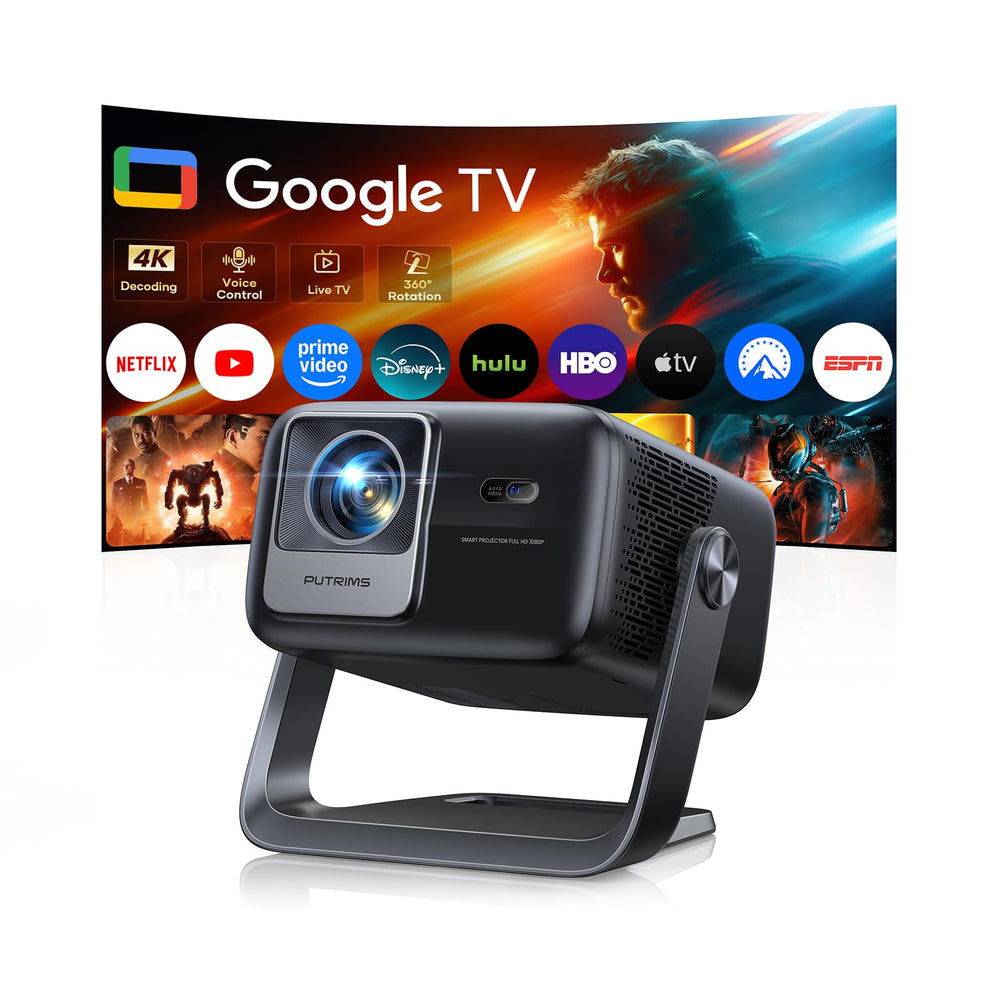 4K Smart Projector WiFi 6 Bluetooth 5.3