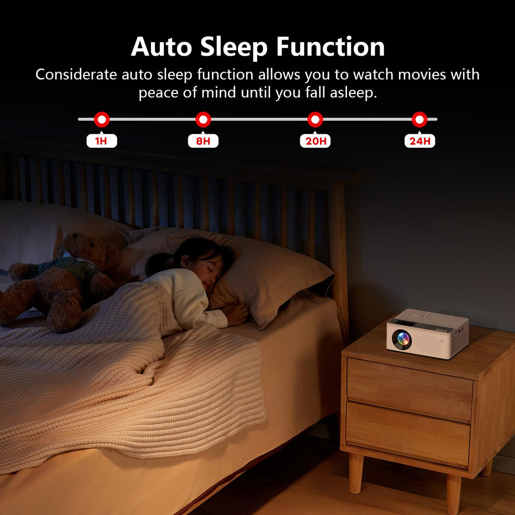 Mini Projector 1080P Bluetooth