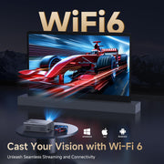Smart WiFi Bluetooth Projector GC357C Lite
