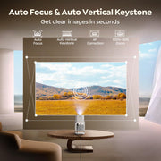 Smart Projector 4K WiFi Bluetooth