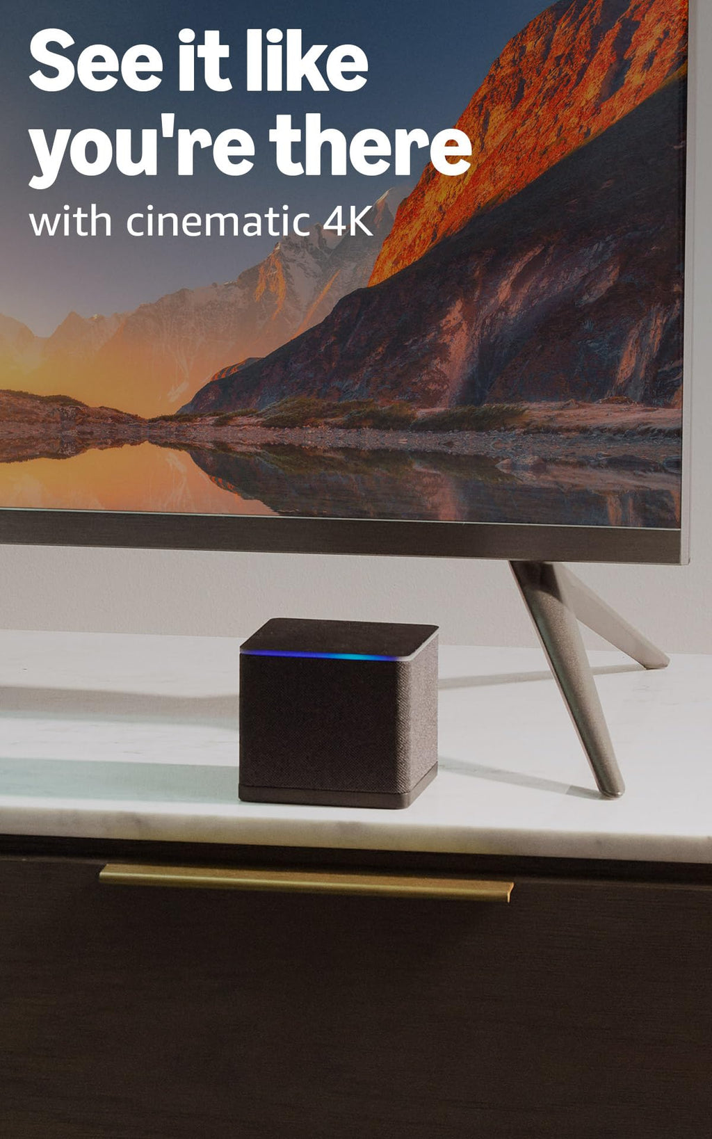4K Streaming Media Cube WiFi 6E Alexa Control
