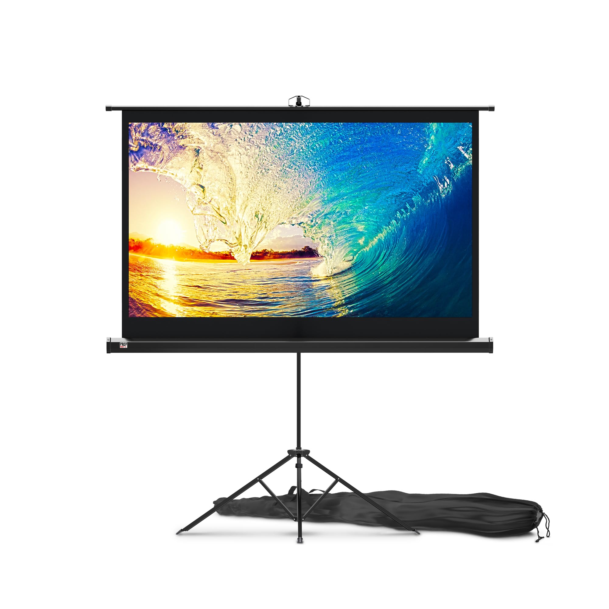 100 Inch Projector Screen with Stand 4:3 HD