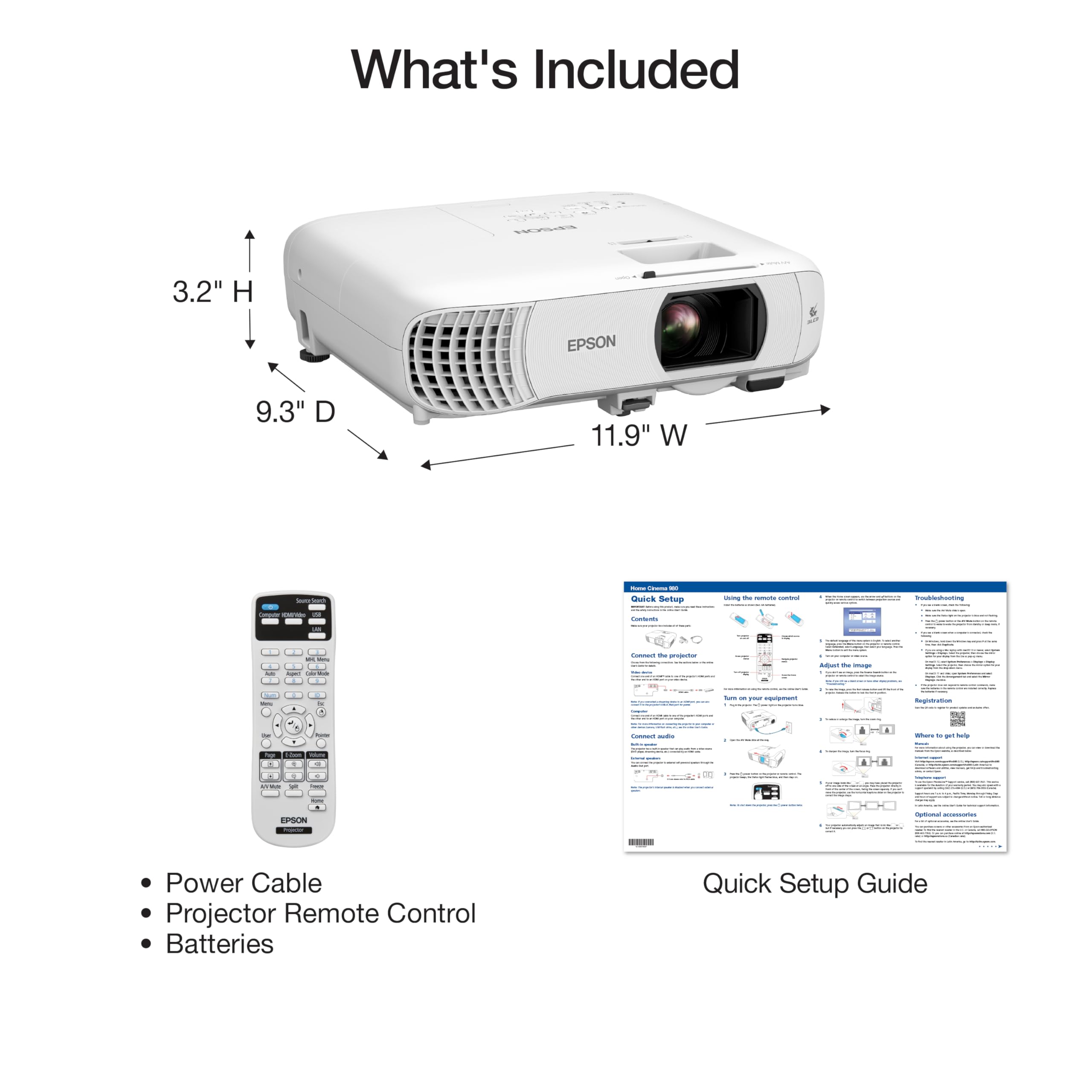 1080P 3LCD Home Theater Projector