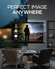 100 Inch Projector Screen with Stand 4:3 HD