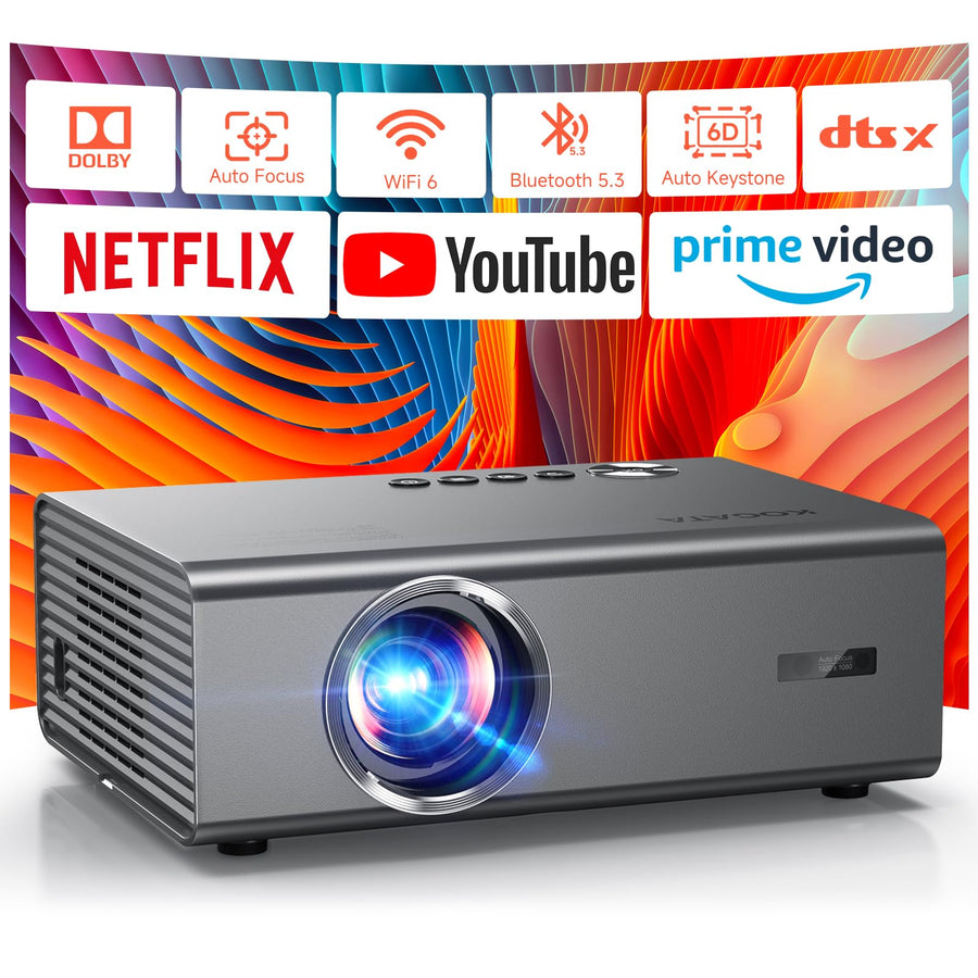 Smart WiFi Bluetooth Projector GC357C Lite
