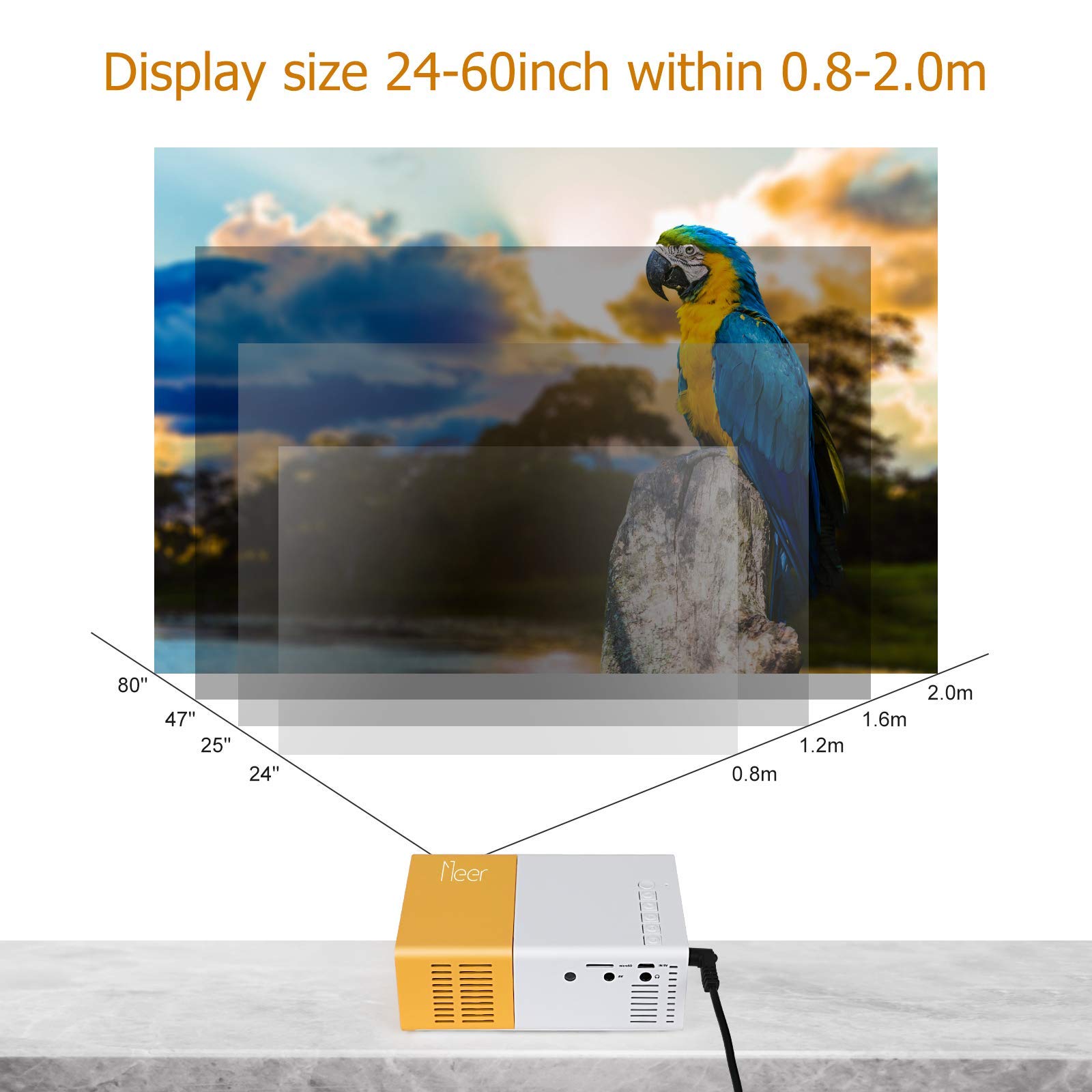 Mini LCD Video Projector