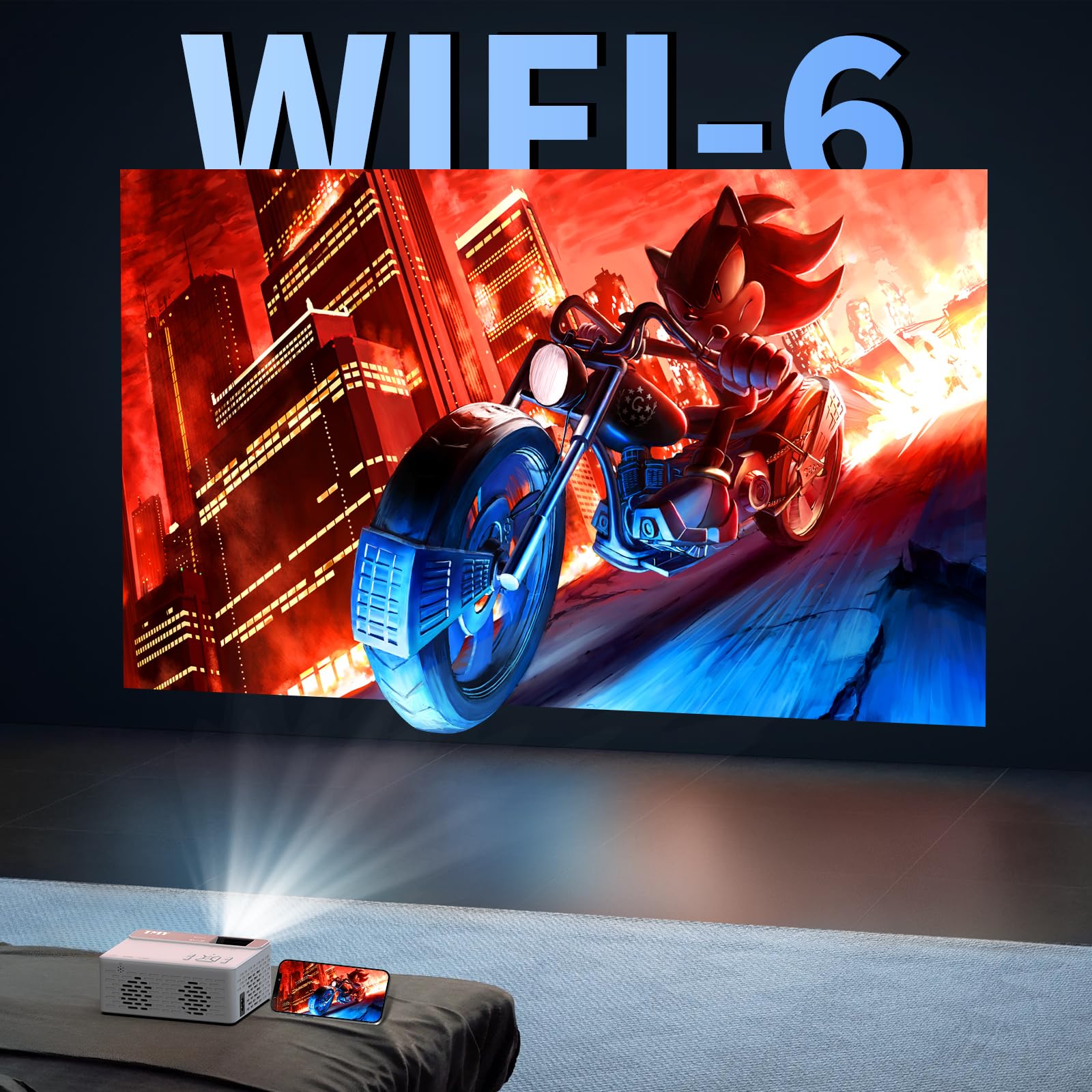 Mini Projector 1080P Bluetooth