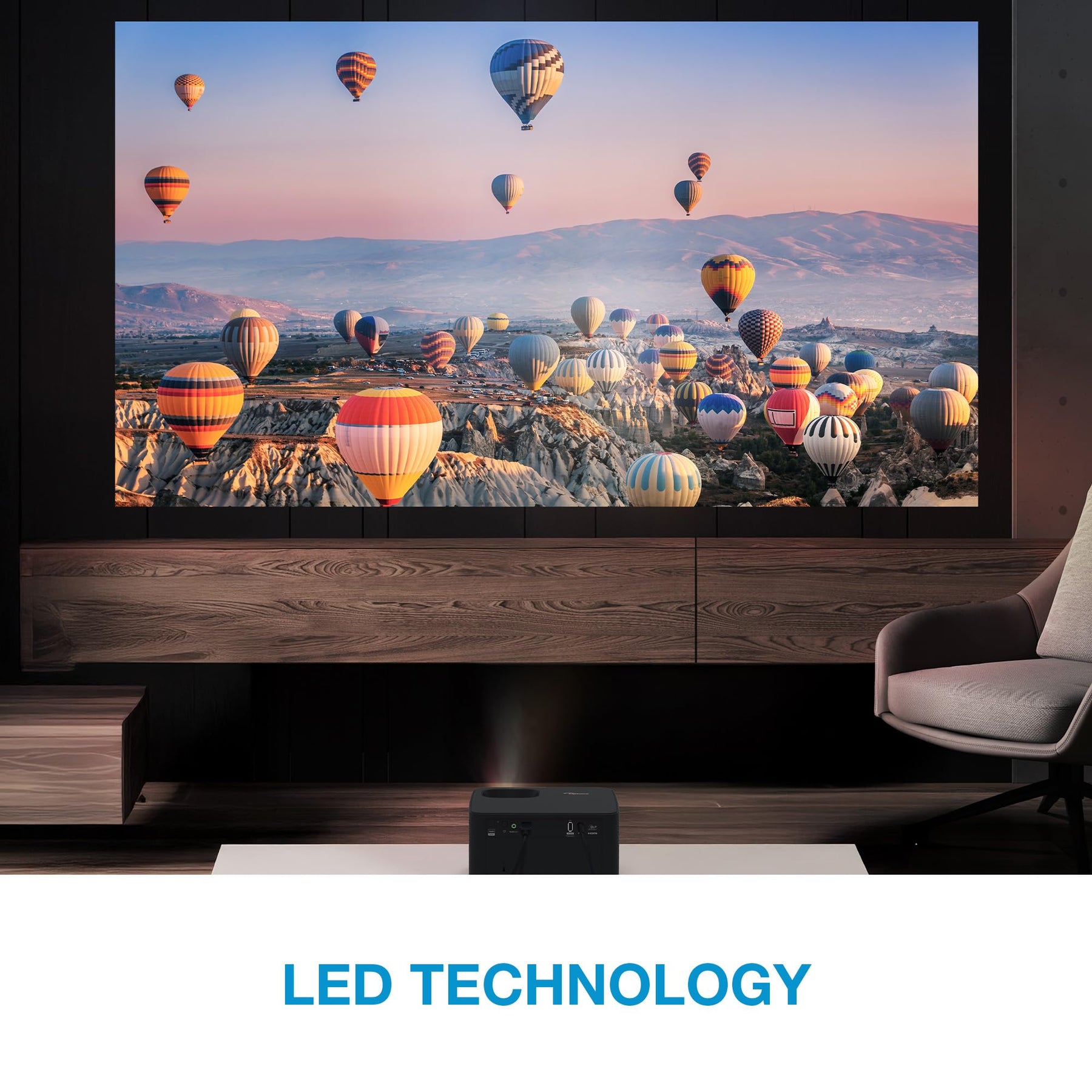 Portable LED Gaming Projector
