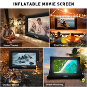 Inflatable Outdoor Projector Screen Front & Rear Projection
