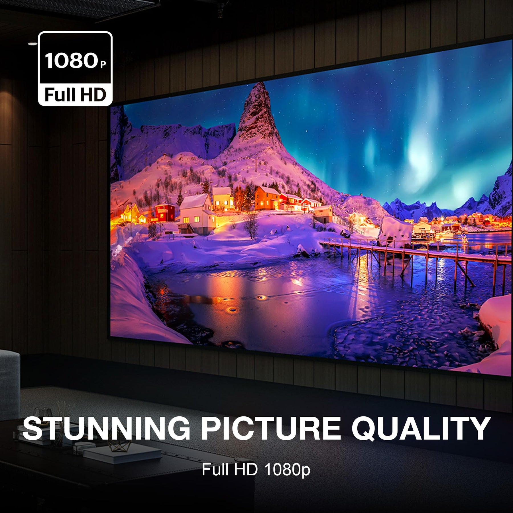 1080P Laser Projector 4200 Lumens Short Throw