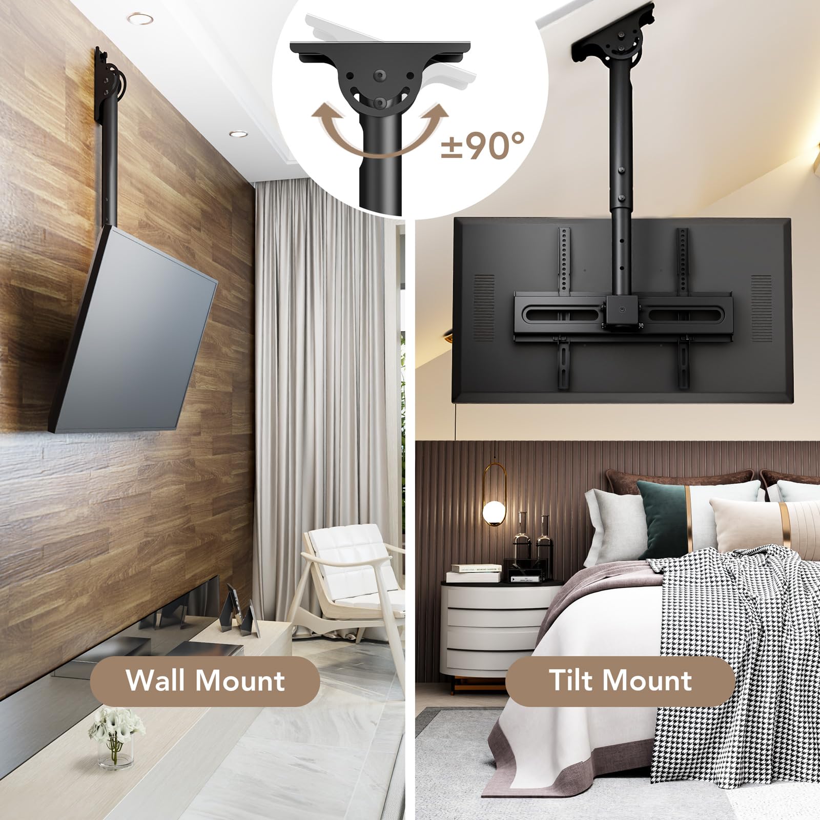 TV Ceiling Wall Mount