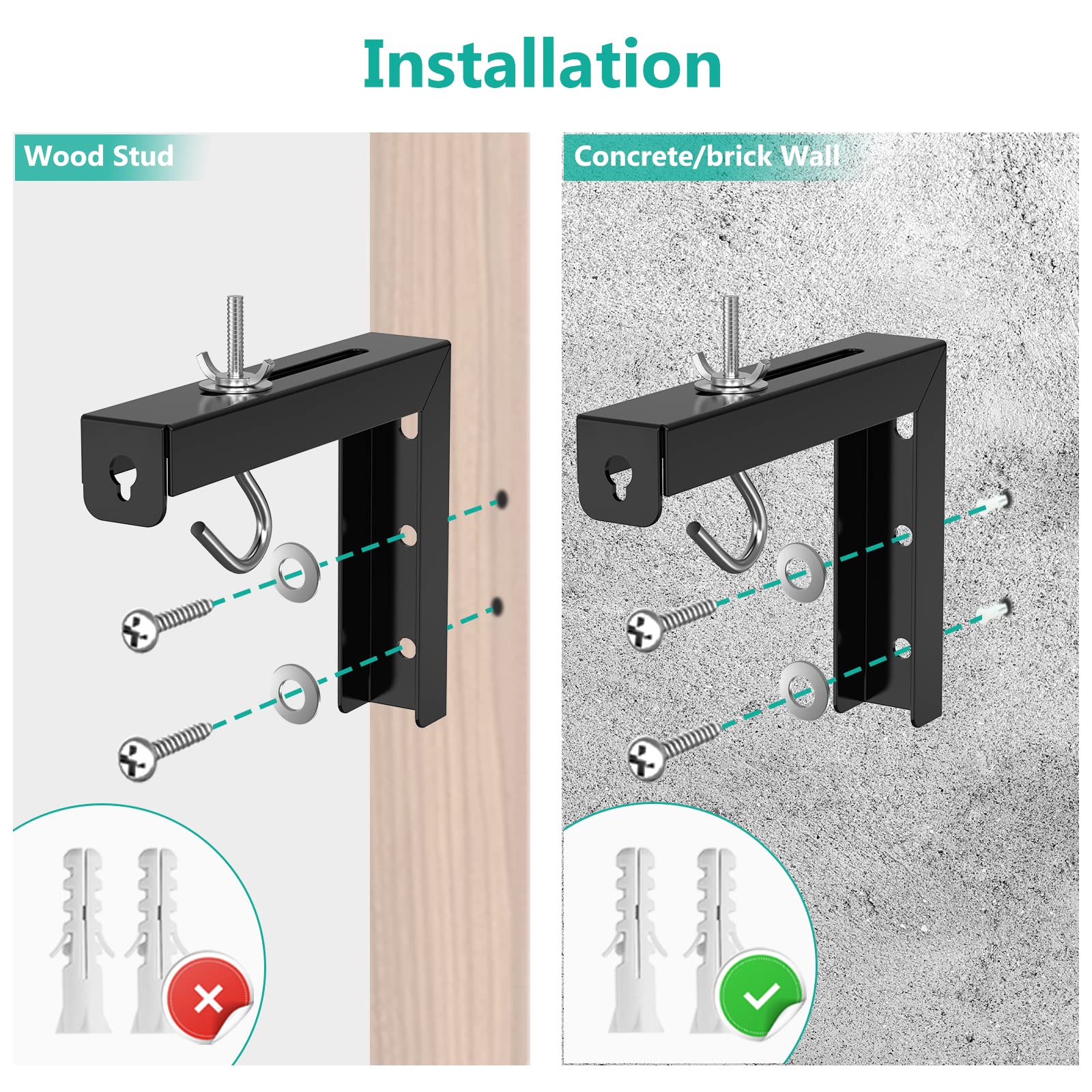 Universal Projector Screen Ceiling Mount